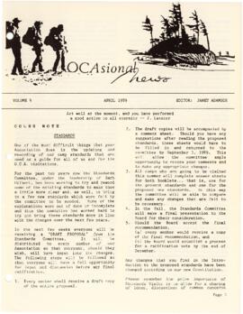OCAsional News, volume 4, with inserts