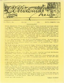 OCAsional News, bulletin no. 109, with assumed inserts