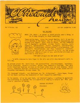 OCAsional News, bulletin no. 105