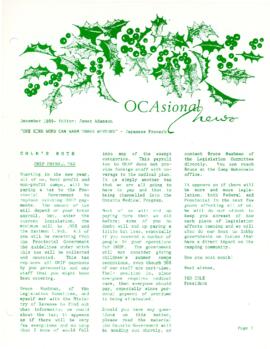OCAsional News