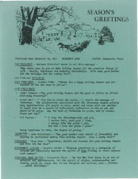 OCAsional News, bulletin no. 110