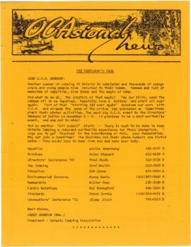 OCAsional News, bulletin no. 117