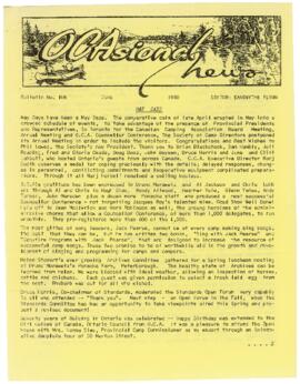 OCAsional News, bulletin no. 106