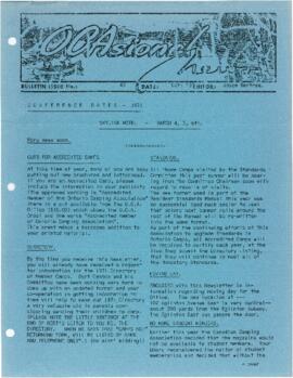 OCAsional News, bulletin issue no. 45