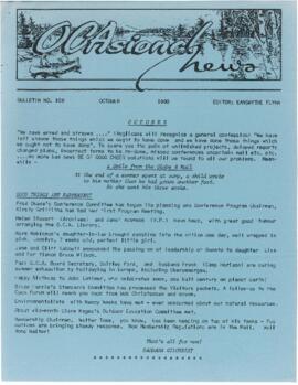 OCAsional News, bulletin no. 108