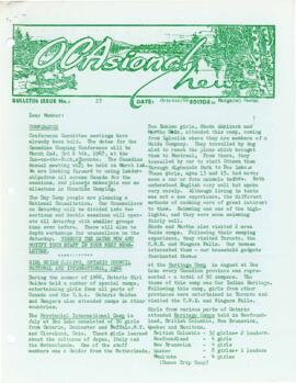 OCAsional News, bulletin issue No. 23