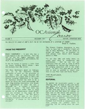 OCAsional News, volume 9