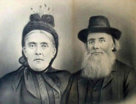 Photograph of Hugh and Annie Caldwell, courtesy of Leonard Caldwell.