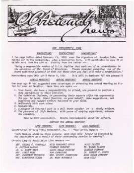 OCAsional News, bulletin no. 113
