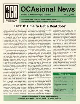 OCAsional News, with insert