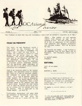 OCAsional News volume 3