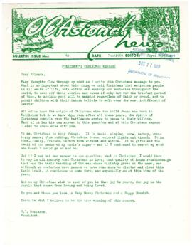 OCAsional News, bulletin issue no. 41