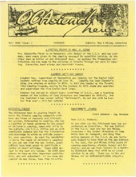 OCAsional News, issue 1