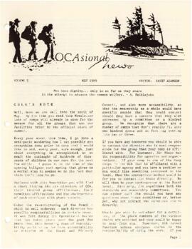 OCAsional News, volume 5, with inserts